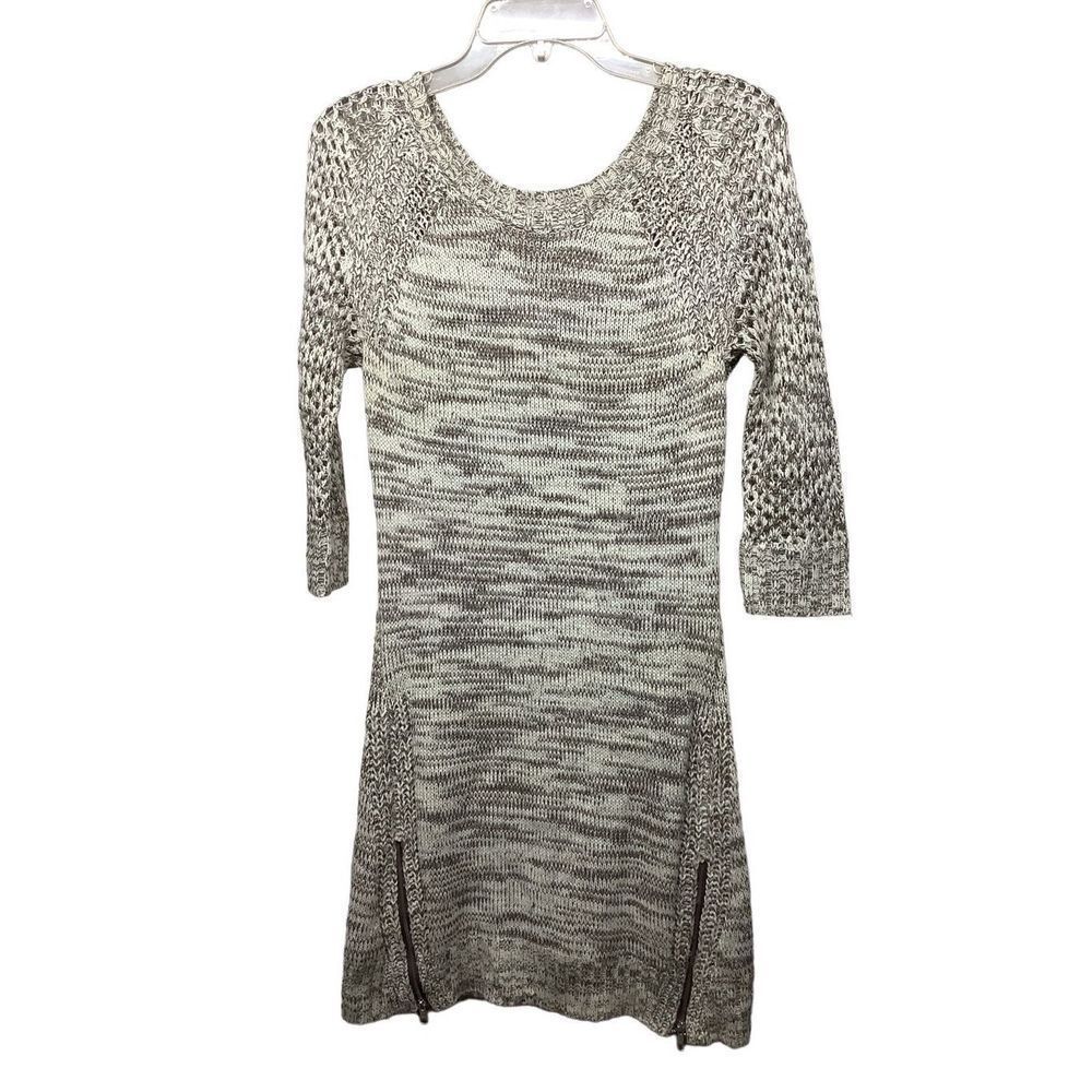 Maurices Tan and Brown Sweater Dress Size Medium